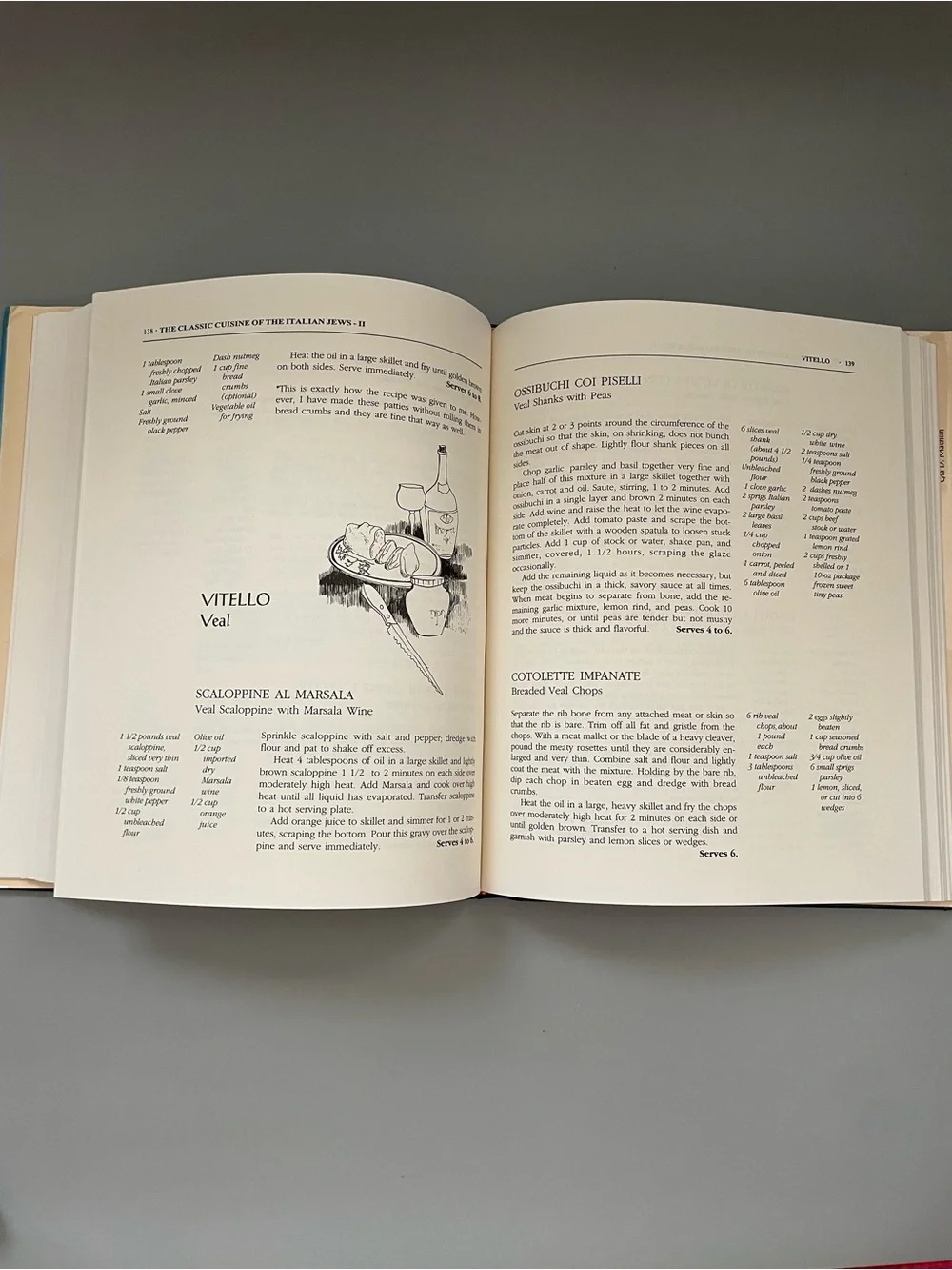 The Classic Cuisine of the Italian Jews II cookbook recipes